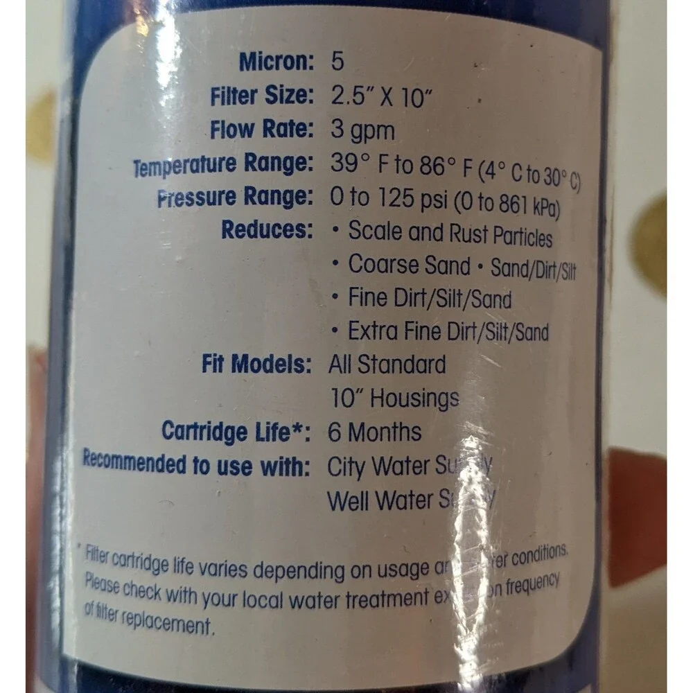 Water Group Aqua Flow #26269 Model PPMB - 5 - 10, NEW / SEALED